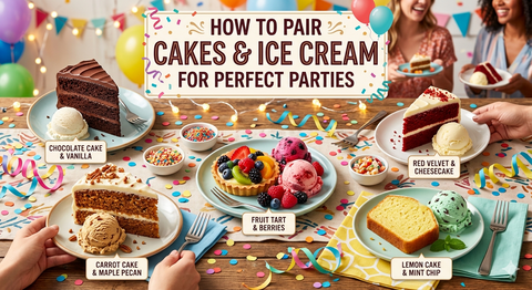 How to Pair Cakes and Ice Cream For Perfect Parties