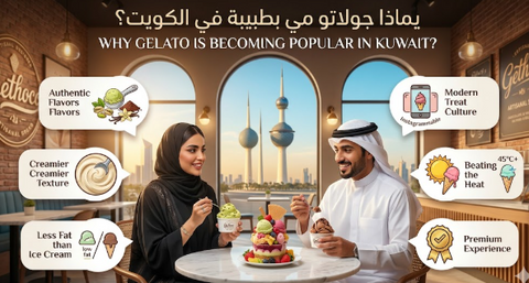 Why Gelato is Becoming Popular in Kuwait