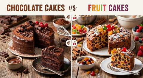 Chocolate Cakes vs Fruit Cakes