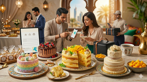 How To Order Custom Ice Cream Cakes Online in Kuwait
