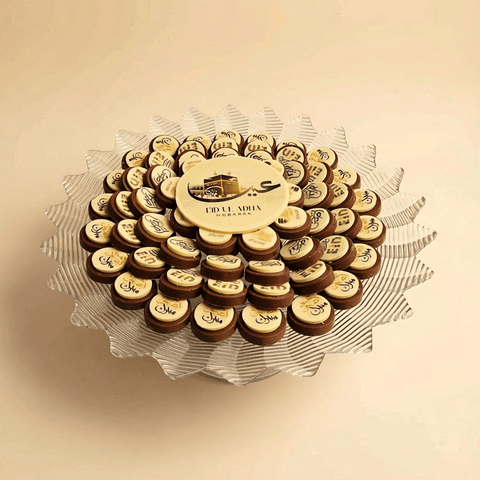 Eid Crystal Chocolate Trays - Fantastic Chocolate