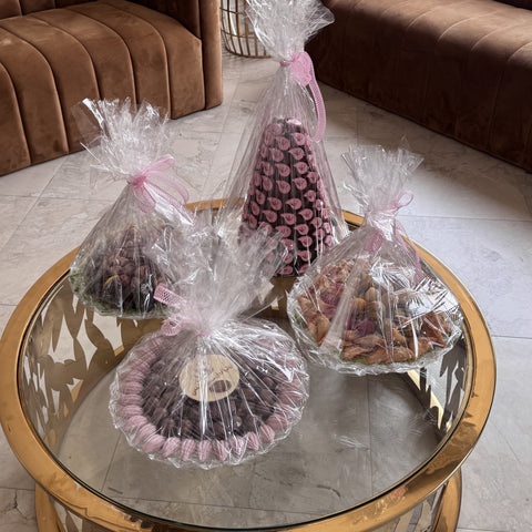 Combo 14 — Reception Bundle — Pink Tower, Newborn Tray & Savory Platters — 335 Pieces