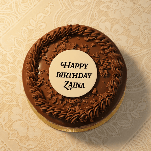 Austrian Sacher Cake with Belgian Chocolate