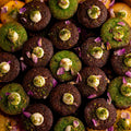 Basbousa with Cream and Pistachio
