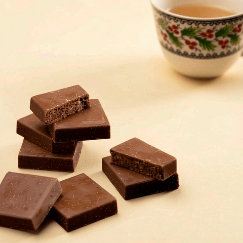 Belgian Chocolate Covered Biscuit Wafer Box