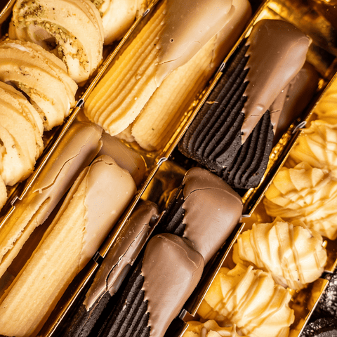 Box of Delicious Butter Petit Four Variety