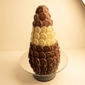 Brown Plain Chocolate Tower
