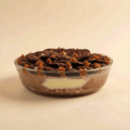 Brownie Cookies Gelato Ice Cream with Salted Caramel