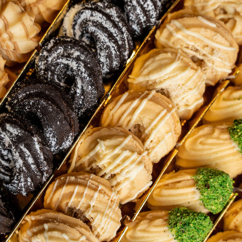 Box of Delicious Butter Petit Four Variety