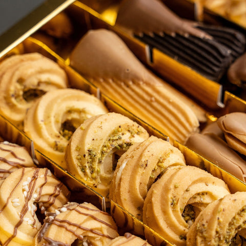 Box of Delicious Butter Petit Four Variety