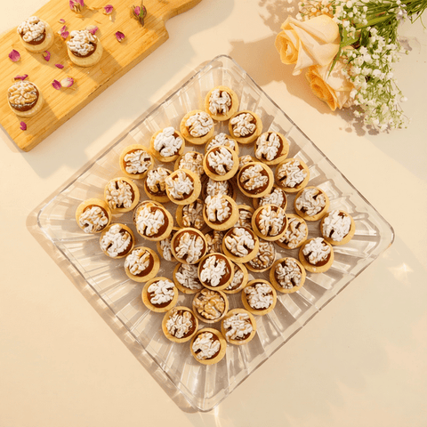 Caramel Ghraiba Plate