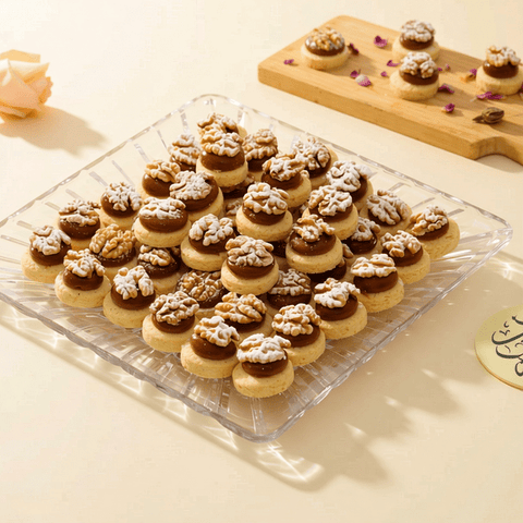 Caramel Ghraiba Plate