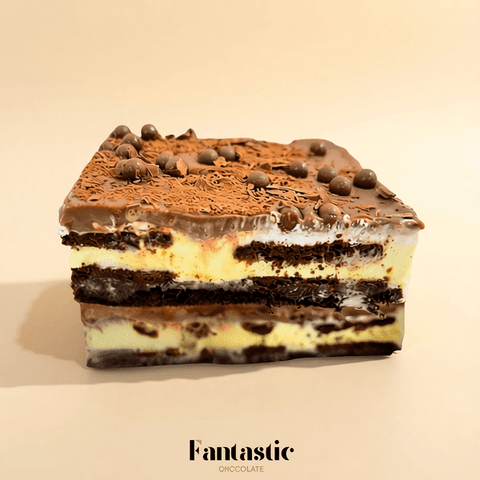 Chocolamo Cake with Vanilla Ice Cream Large