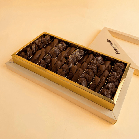 Chocolate Butter Petit Four Box — 60 Pieces
