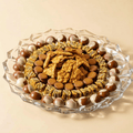 Chocolate Plate with Kinder, Pistachios, Caramel, Almonds