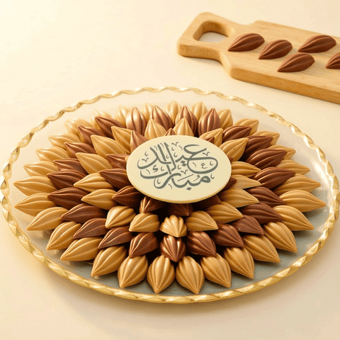 Chocolate Seed Shaped Chocolate Dish