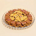 Chocolate Sesame & Halva with Pistachios & Roses