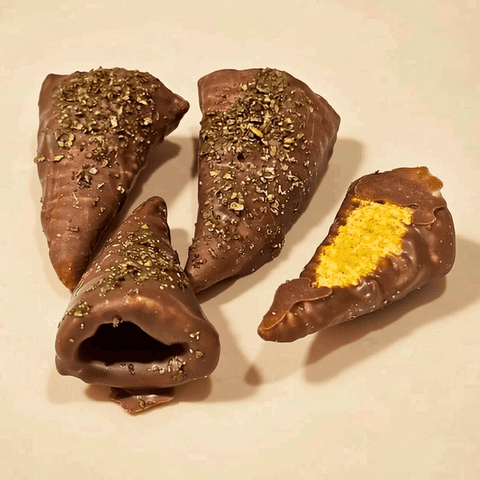 Chocolate Thyme Chips - 50 Pieces