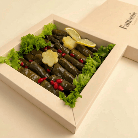 Combo 3: Grape Leaves & Kunafa Pistachio (42 Pieces)
