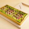 Combo 4 — Half & Half Box — Mini Taco & Crispy Rice Cookie Belgian Chocolate