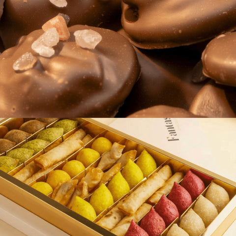 Combo 5 — One & Half Box — Kubbeh Mix & Salted Caramel Pecan Belgian Chocolate