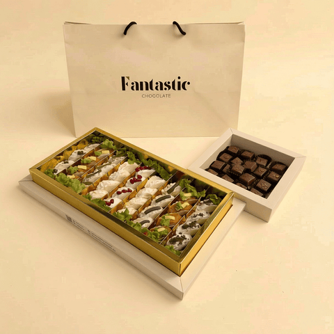Combo 7: Mini Taco & Hazelnut Wafer (54 Pieces)