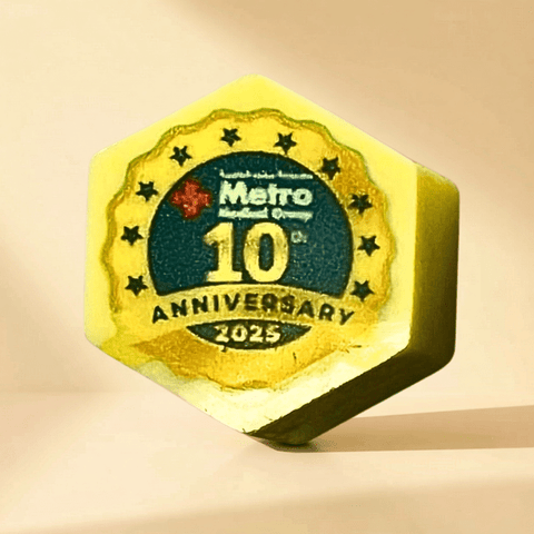 Corporate Branded Hexagonal Chocolate Pieces
