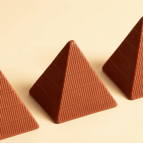 Crispy Caramel Pyramid Chocolate