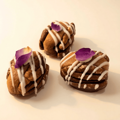 Crunchy Pecan Rose Chocolate