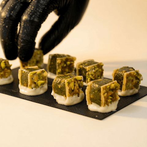 Crunchy Pistachio Caramel Chocolate