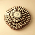 Crystal Tray of Printed Chocolate