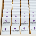 Custom Logo Chocolate: Corporate Branding, Sticker - Wrapped