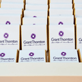 Custom Logo Chocolate: Corporate Branding, Sticker - Wrapped