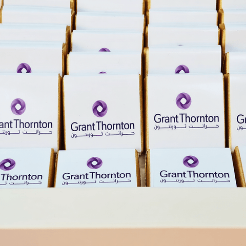 Custom Logo Chocolate: Corporate Branding, Sticker - Wrapped