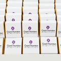 Custom Logo Chocolate: Corporate Branding, Sticker - Wrapped