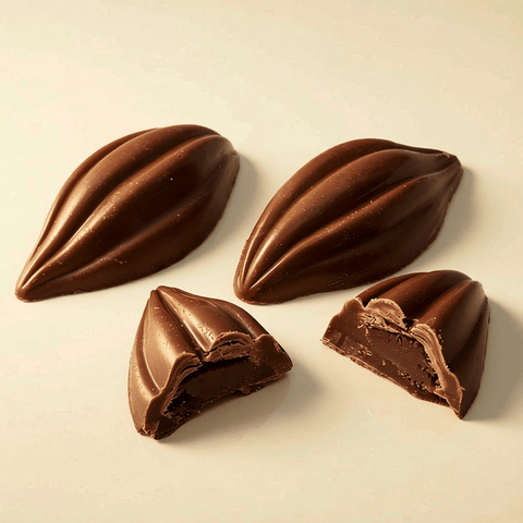 Dark Chocolate Cream with Cocoa Beans