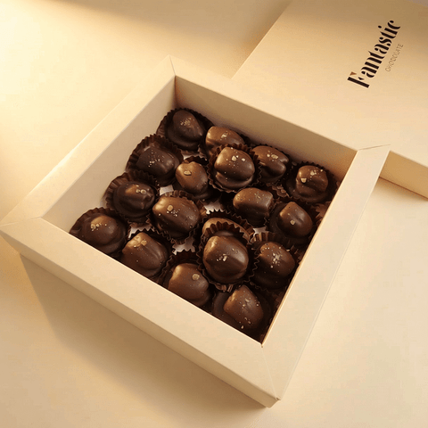 Dark Chocolate — Salted Caramel Pecan