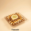 Eid or Hajj Crystal Tray with Assorted Chocolates and Custom Printing (3)