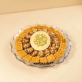 Eid or Hajj Crystal Tray with Assorted Chocolates and Custom Printing (4)
