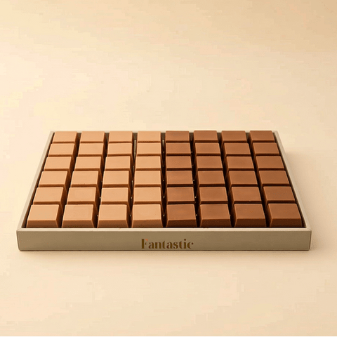 Eid Wooden Tray with Assorted Chocolates
