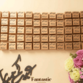 Eid Wooden Tray with Assorted Chocolates