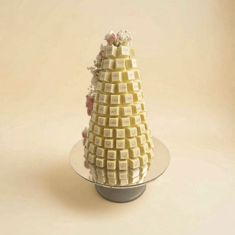 Get Well Soon & Welcome Back White Chocolate Tower