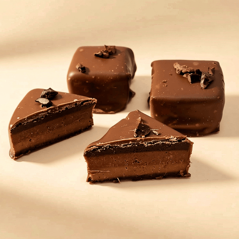 Gianduja Milk Chocolate - Hazelnut Praline and Cocoa Beans