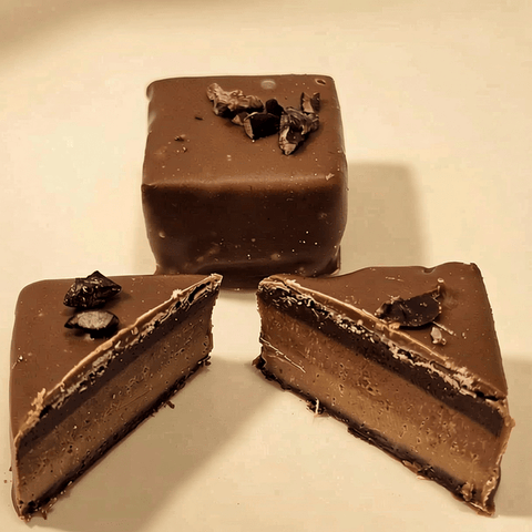 Gianduja Milk Chocolate - Hazelnut Praline and Cocoa Beans