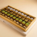 Gourmet Ghraiba Box - Pistachio, Pecans, and Walnut Mix