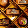 Gourmet Marble Chocolate Box with 36 Exquisite Pieces