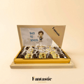 Graduation Chocolate Box with Name Printed 30 pieces