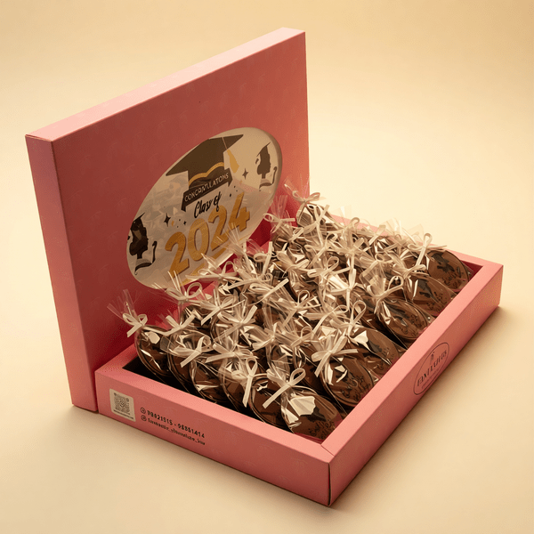Graduation Chocolate Box with Name Printed