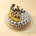 Graduation Chocolate Crystal Tray