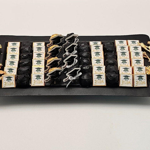Graduation Chocolate Tray - Black
